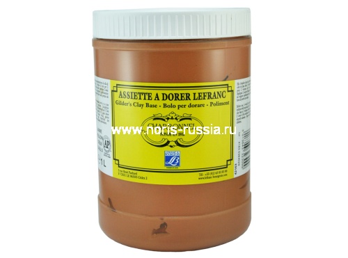Полиментная глина, Желтый, Lefranc&Bourgeois, 1л. фото 2