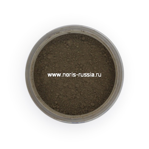 Умбра тёмная натуральная 50 гр., Натуральный пигмент, Россия фото 2